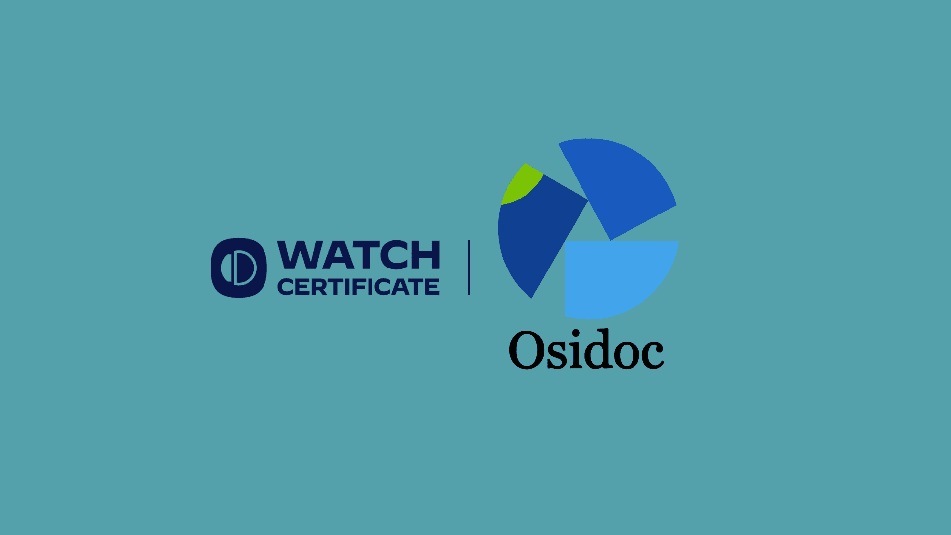 Partenariat Osidoc et Watch Certificate