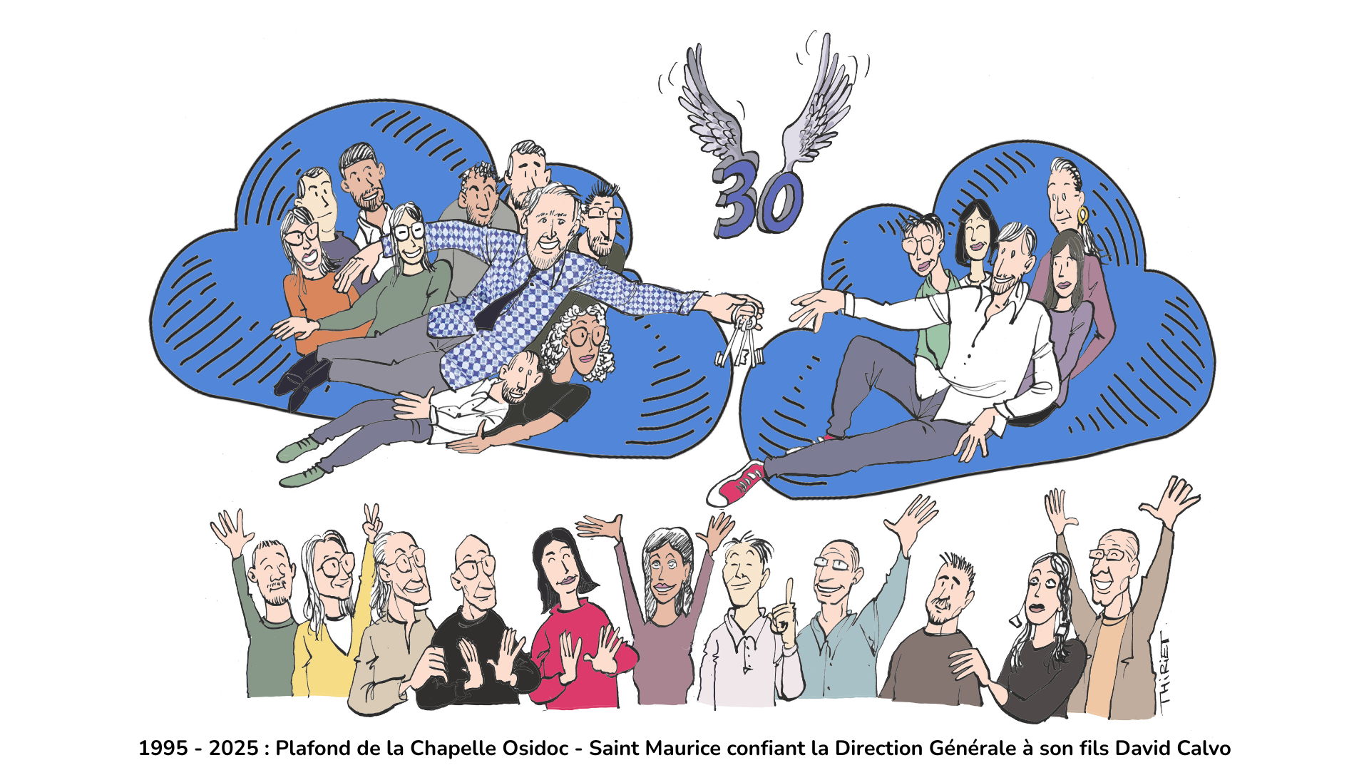 Caricature 30 ans Osidoc