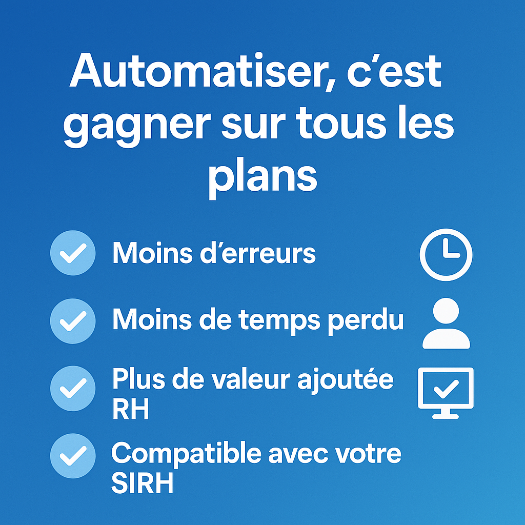 Illustration gain de l'automatisation document