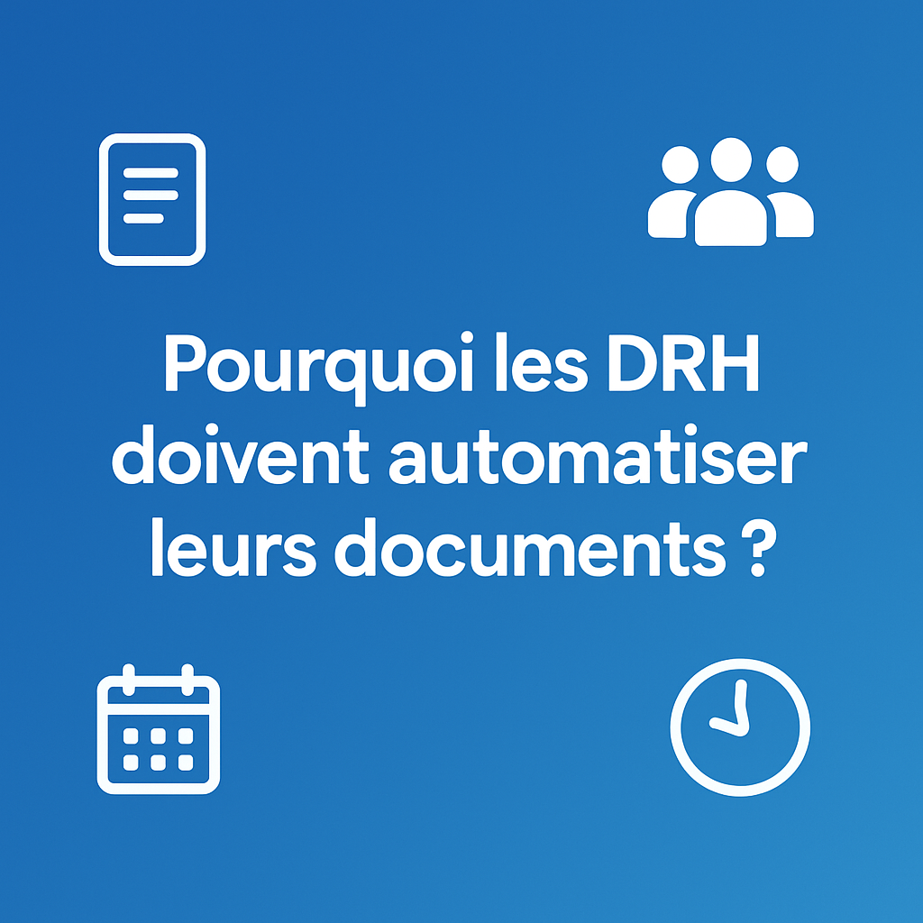 Illustration automatisation document RH